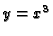 $y=x^3$