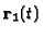 ${\bf r}_1(t)$